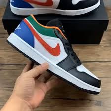 Air Jordan 1 Low Multi Color Cz4776 101 Eg 36 46 Video In 2020 Air Jordans Nike Air Shox Jordan 1 Low