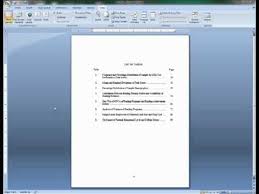 You can still use the heading 4 through heading 9 styles in a table of contents, but you'll have to do so with a custom table of contents, as discussed below. Apa 6th Edition Table Of Contents Dissertation