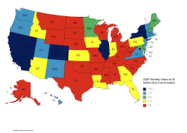 LGBT Friendly Index in US States (Gay Travel Index) : rMapPorn