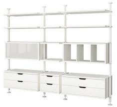 Ikea Stolmen Systems Cheap And Cheerful Modern Versions Of Cado Wall Units Wall Unit Shelving Elvarli Ikea