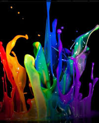 Dies kann einfach durch verwendung von gemusterten bildes oder transparenten bildes in die hintergründe erreicht werden. Cool Wallpaper Images Bunte Tapeten Regenbogen Farben Regenbogen Malerei