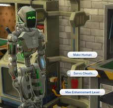 Somehow you have to manage the game with cheats, ui cheats will help you to increase the complete columns, so learn ui cheats to extend the columns, as well as you can change up the ui of custom mods. Servo Cheats Max Your Servo S Enhancement Level Or Turn It Human Mod Sims 4 Mod Mod For Sims 4