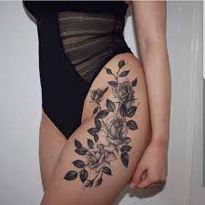 Rose tattoo ideas and meanings. Tatto Wallpapers Rose Tattoos On Thigh