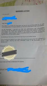Sebagian besar dari anda pasti sudah mengetahui arti dari surat lamaran pekerjaan. Warning Letter Dari Majikan Contrinx S