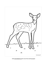 Show your kids a fun way to learn the abcs with alphabet printables they can color. Deer Coloring Pages Free Animals Coloring Pages Kidadl