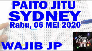 Bocoran Prediksi Sydney Jitu Rabu 6 Mei 2020 Paito Sydney Tarikanpaito Youtube
