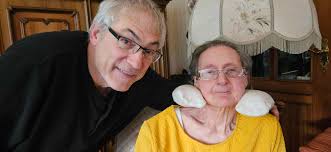 visited one of my oldest fans here in Germany in her nursing home, a few  days before her 88th birthday.