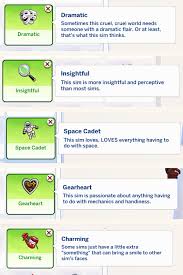 Aug 08, 2021 · more traits! 31 Absolute Best Sims 4 Trait Mods To Create More Unique Sims Sims 4 Cc Traits Must Have Mods