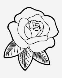 Rose Flower Coloring Pages Graphic Good Rose Drawing Simple Easy Flower Drawings Flower Drawing