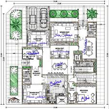 مخططات فلل مخطط فيلا مسقط أفقي لفيلا Home Map Design Modern Floor Plans House Map