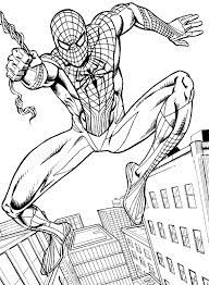Also the first time i felt fear. Disegni Da Colorare Di Spiderman Stampa Online Supereroe 90 Immagini