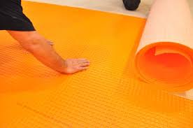 Encapsulate the wires in a skim coat of latex modified. How To Install Schluter Ditra Tile Underlayment