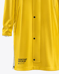 Download Raincoat Mockup In Apparel Mockups On Yellow Images Object Mockups