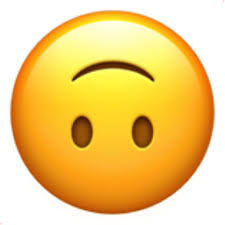 The Upside Down Face Emoji On Iemoji Com Emoji Lucu Stiker