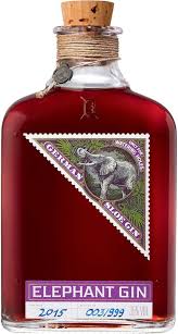 Elephant Sloe Gin 0 5l Gin Getranke Flasche Gin Gin Und Tonic