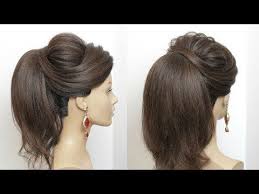 New High Ponytail Hairstyle With Puff For Long Hair Youtube High Ponytail Hairstyles Long Hair Styles Hair Styles