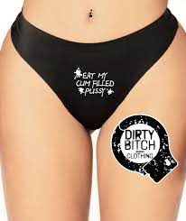 Eat My Cum Filled Pussy, Knickers / Panties