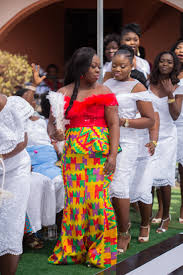 Kente Style For Engagement Kente Styles Short Dress Styles African Fashion