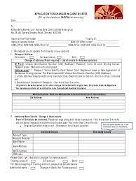 How to change your name prepare the required documentation. Application For Changes In Client Master 0410121053 Pdf Pdf Identity Document Government