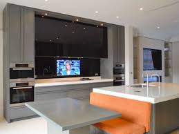 kitchen splashback tv black, white