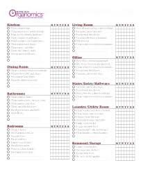 Professional House Cleaning Checklist Template Definition In