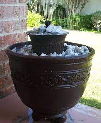 Use three plastic flower pots, pebble and rocks and create a water fountain like this one. 14 Diy Container Water Fountain Ideas That Are Easy And Cheap Balcony Garden Web