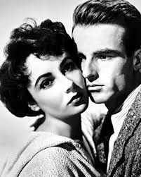 Montgomery Clift and Elizabeth Taylor in "A Place in the Sun" (1951)