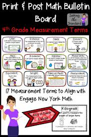 This Unit Includes Conversion Units Of Measure Vocabulary Posters For Terms Introduced In Module 2 Of Math Lesson Plans Math Vocabulary Math Fluency Activities