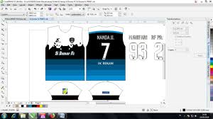 Download Pola Jersey Printing Cdr Kita