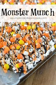 Candy Corn Monster Munch Recipe Food Monster Munch Halloween Food For Party
