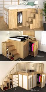 Impero Storage Beds From Italform Design Small Apartment Ideas Space Saving Small Bedroom Inspiration Space Saving Bedroom
