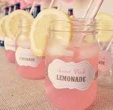 Girl Baby Shower Idea Pink Lemonade Baby Shower Mason Jars