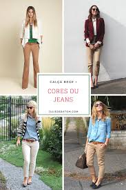 Calça Social Bege Feminina Combina Com Qual Cor De Camisa Calca Bege 4 Formas De Usar Que Vai Colocar A Peca Na Sua Wishlist Agora Calca Bege Feminina Calca Bege Looks Com Calca Marrom