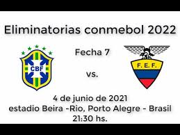 ¿puedo ver las ligas de fútbol online y en vivo con fubotv? Eliminatorias Conmebol Qatar 2022 Fecha 7 Brasil Vs Ecuador Youtube