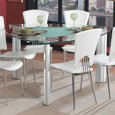 Dress up your dining room with this distinguished tuxedo dining table. The Brick Glass Dining Table Set Off 56