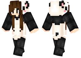 Panda Girl Minecraft Skins Girl Hoodie Minecraft Skins Panda Minecraft Girl Skins