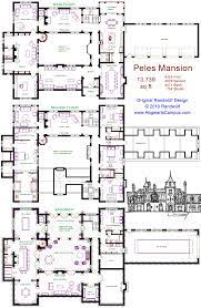 The castle of the teutonic order in malbork is a. Randwulf Design S Miniature Version Of Peles Castle Romania This Plan Is 13 739 Sq Ft Hogwartscampus Com Mansion Floor Plan Castle Floor Plan How To Plan