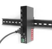 4-Port USB 3.2 Gen 2 Type-C Industrial Surface & DIN-Rail Mount Hub w/ ESD  Surge Protection