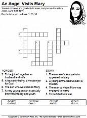 An angel came to mary free printables see more. An Angel Appears To Mary 3 Coloring Page Sermons4kid