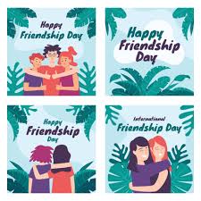 Check spelling or type a new query. International Friendship Day Card Set 2850233 Vector Art At Vecteezy