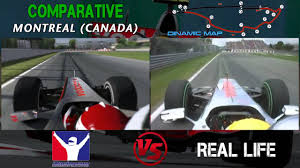 The circuit gilles villeneuve is a famous canadian racetrack located on a small island in montreal; Iracing Vs Real Life Montreal Circuit Gilles Villeneuve Comparison Youtube