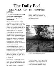 A large gallery display of photographs is an attractive way to infuse any room with warmth and style. Mount Vesuvius Pompeii Newspaper Article Teaching Resources