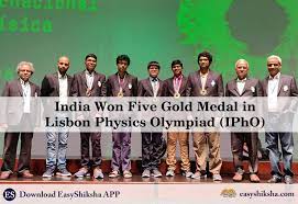 India Won Five Gold Medal In Lisbon Physics Olympiad Ipho India Win Physics Lisbon