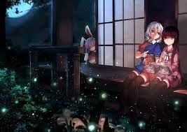 Marisa Trailing Stars Across The Sky Stars At Night Yan Animal Ears