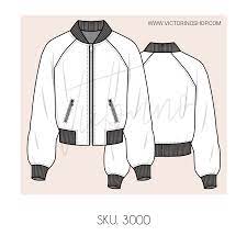 Patron De Costura Chaqueta Bomber Cazadora Mujer Fashion Design Drawings Clothes Design Fashion Illustration Collage