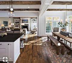 It is basically because the style or concept of farmhouse is so perfect for all. 41 Best Ideas To Design Living Room With Kitchen Properly Homelivingroom Open Concept Kitchen Living Room Modern Farmhouse Kitchens Open Concept Living Room