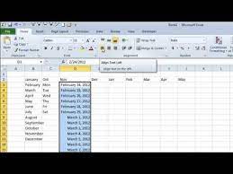 excel magic trick 907 how to make calendar 4 examples youtube spreadsheets rental property budget template