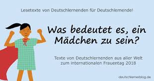Was Bedeutet Es Ein Madchen Zu Sein Gedanken Zum Weltfrauentag