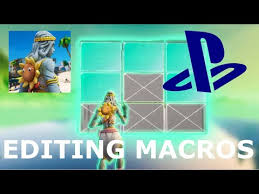 If you preordered the game on ps4 go to the store and search fortnite, it will pull up a 6th option and from there you can download the game. How To Use Macros On Fortnite On Console Ps4 Xbox Edit Like Serpentau Youtube