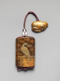 You guys remember hawks' original design? File å°ç±  Inro With Design Of Two Hawks On Tasseled Perches Jpg Wikipedia